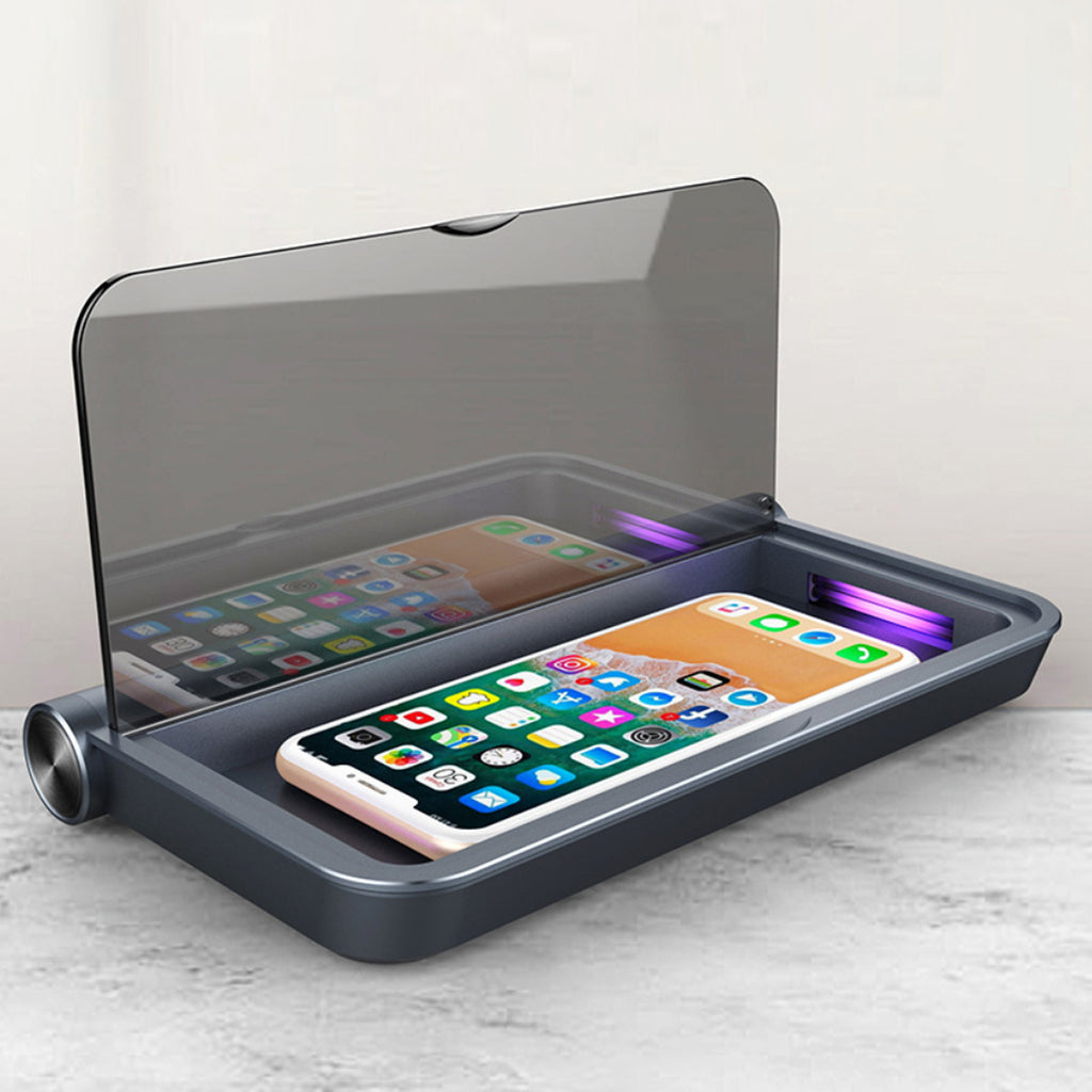 Clean Charge Wireless Phone Charger And UV Safe Sanitizer