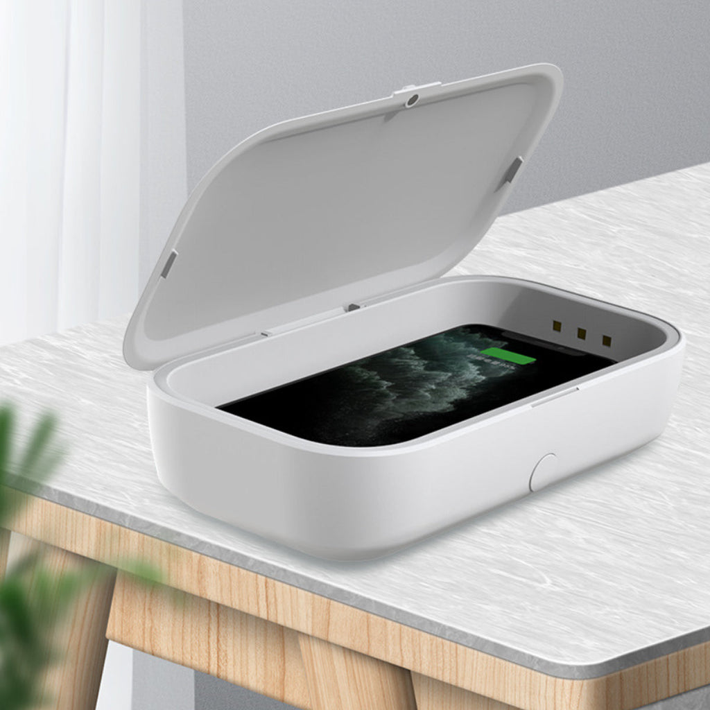 Power Cleanse Ultraviolet Disinfection and Wireless Charging Box Vista Shops